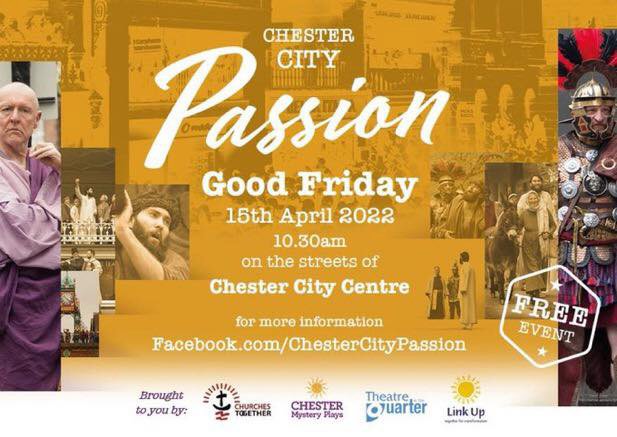 Chestertourist.com - Chester City Passion Street Performance Plays and Church Services Page One